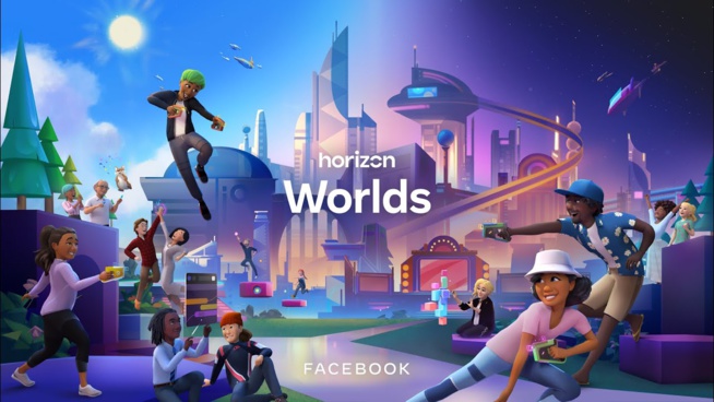 Meta officialise son monde virtuel "Horizon Worlds"