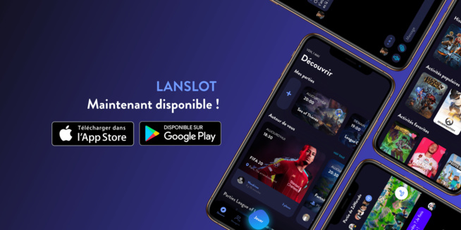 Lanslot : Appli pour connecter les gamers Lanslot : Appli pour connecter les gamers