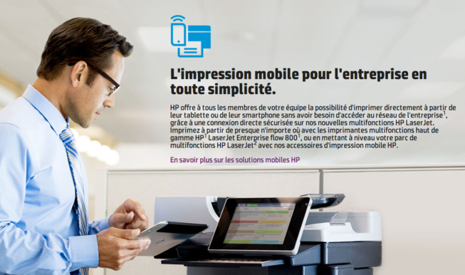 HP Démocratise l’impression mobile HP Démocratise l’impression mobile
