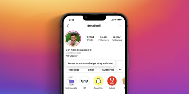 Instagram teste les abonnements payants avec un petit groupe de créateurs Instagram teste les abonnements payants avec un petit groupe de créateurs