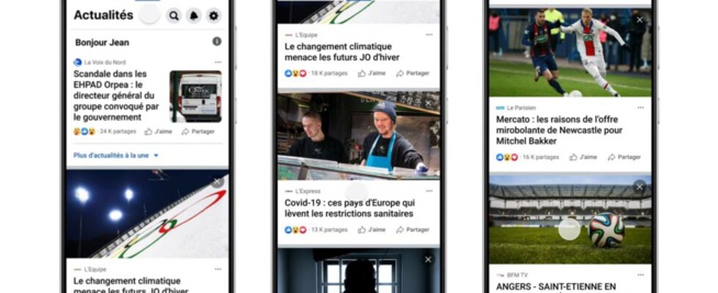 "Facebook News" débarque en France "Facebook News" débarque en France