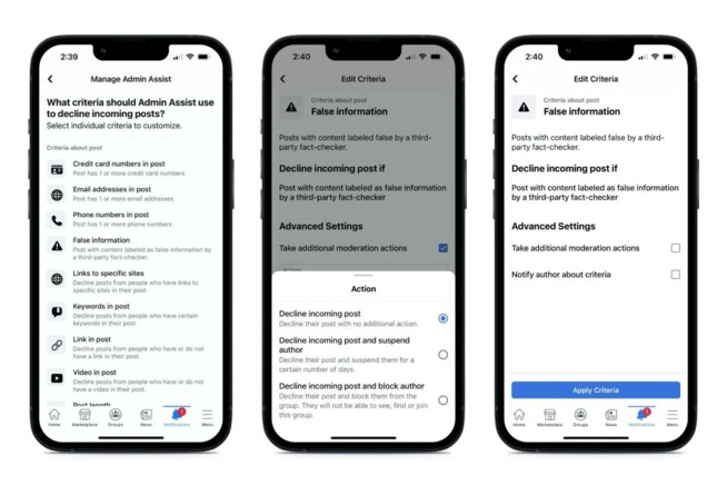 Facebook déploie de nouveaux outils contre les désinformations 