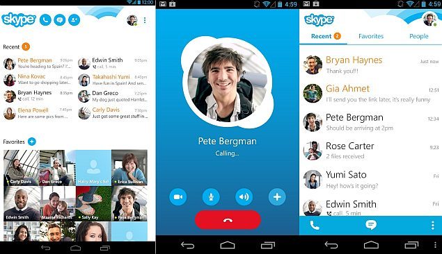 Skype utilise désormais moins de ressource sous Android