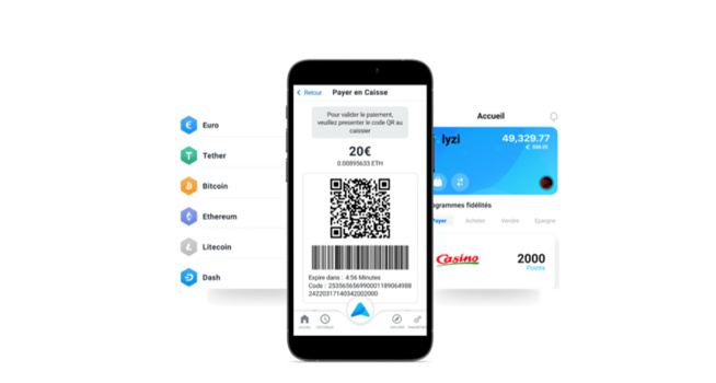 LYZI démocratise les cryptos pour le paiement en magasin