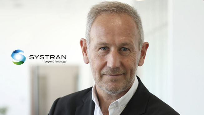 Vincent Godard, PDG de Systran Vincent Godard, PDG de Systran