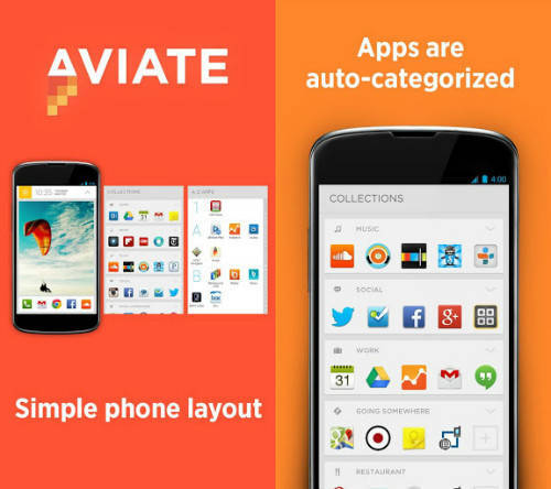 "Aviate" le launcher Android de Yahoo désormais ouvert à tous