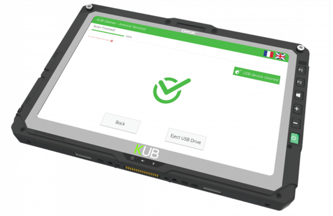 KUB dévoile le KUB Mobile pour décontaminer les périphériques
