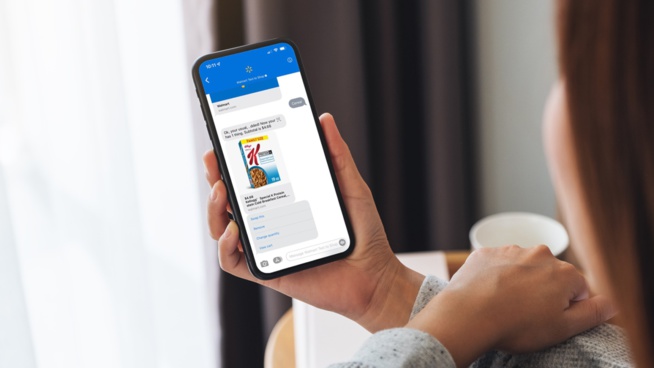 ​Avec Text To Shop, Wallmart se lance dans le commerce conversationnel