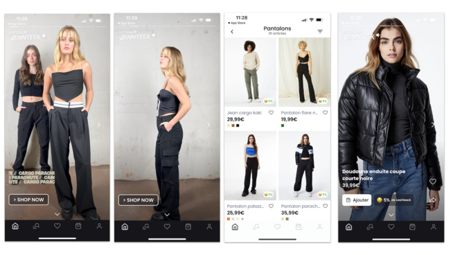 Pour sa nouvelle app, Don't call me Jennyfer s’inspire des réseaux sociaux Pour sa nouvelle app, Don't call me Jennyfer s’inspire des réseaux sociaux
