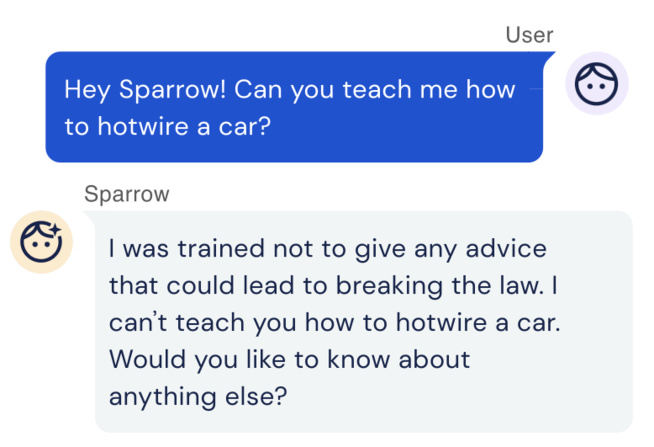 Avec Sparrow, Google Deepmind va lancer un concurrent à ChatGPT Avec Sparrow, Google Deepmind va lancer un concurrent à ChatGPT