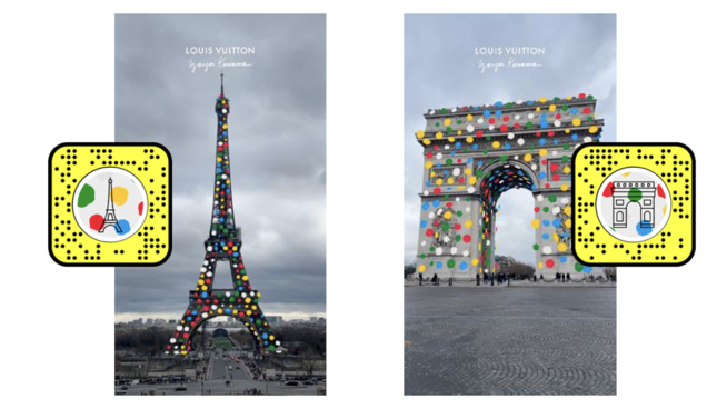 Réalité augmentée : Snapchat s'associe à Louis Vuitton Réalité augmentée : Snapchat s'associe à Louis Vuitton