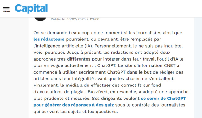 Chat GPT et IA génératives : les médias devraient mieux anticiper le tsunami