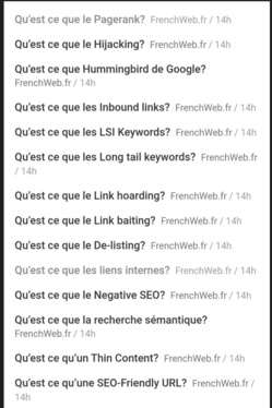 liste d'articles Frenchweb crédités à l'auteur "IA" ce samedi 11/02