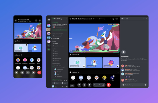 Discord dévoile des ajouts aux salons de conférence Discord dévoile des ajouts aux salons de conférence