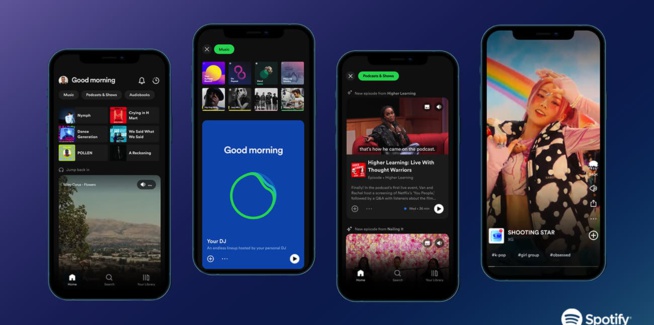 Spotify s’inspire de TikTok ! Spotify s’inspire de TikTok !