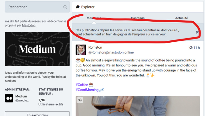 Medium fournit Twitter-as-a-service grâce à Mastodon Medium fournit Twitter-as-a-service grâce à Mastodon