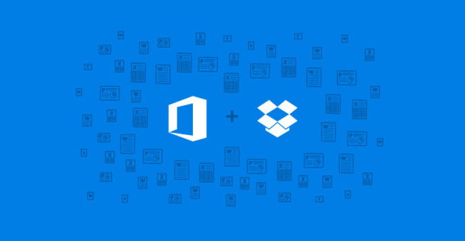 Dropbox et Microsoft vont combiner leurs services