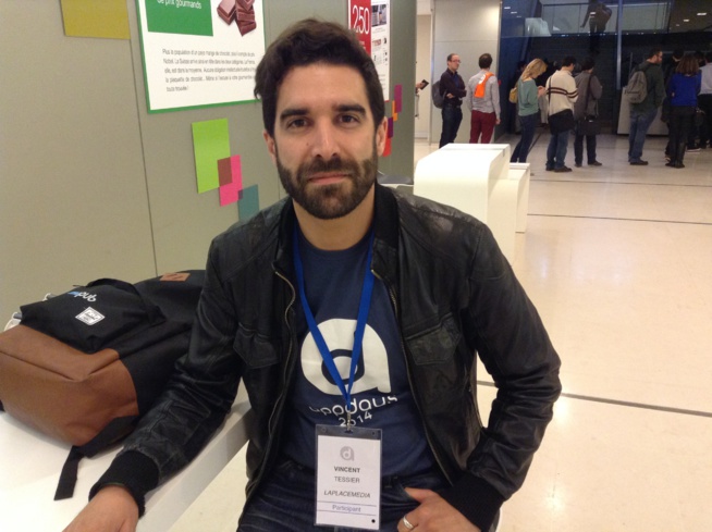 Vincent Tessier aux AppDays Vincent Tessier aux AppDays