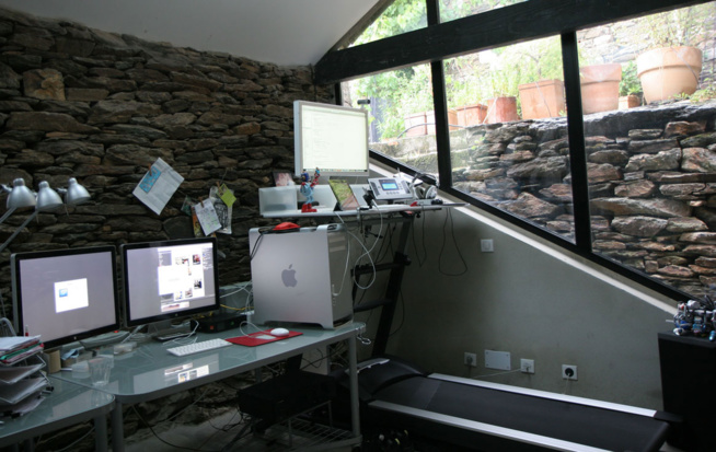 Le poste de travail de Benoit Le poste de travail de Benoit