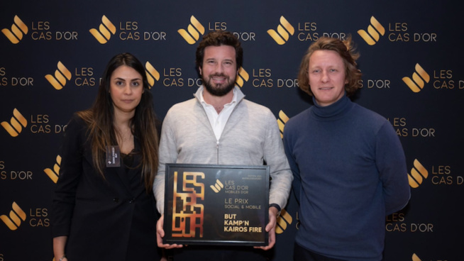 Mobiles d’Or 2023 : Kairos Fire remporte le prix « Social et Mobile » Mobiles d’Or 2023 : Kairos Fire remporte le prix « Social et Mobile »