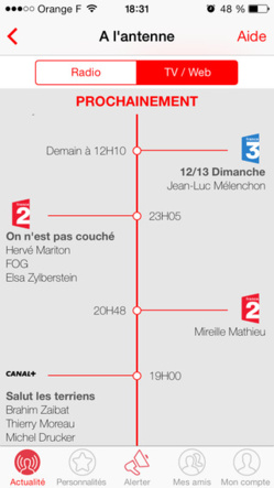 AppDays - Vassili Daronnat: on Air, pister les visites des stars dans les médias AppDays - Vassili Daronnat: on Air, pister les visites des stars dans les médias