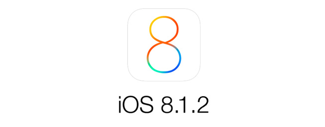 iOS 8.1.2 est disponible