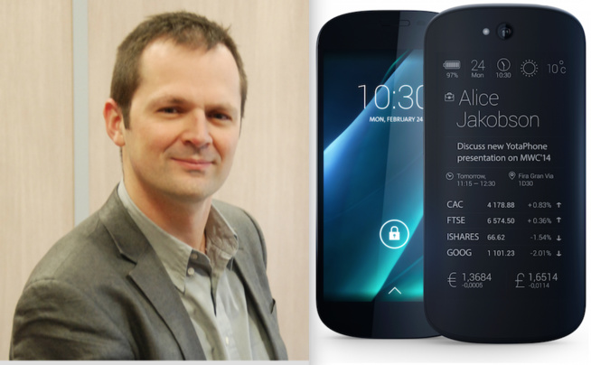 José Caballero : "le Yotaphone est un challenger intéressant pour l'iPhone"