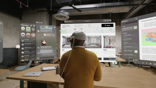Le casque de réalité mixte Apple vision Pro sera vendu 3500 $ uniquement aux Etats-Unis Le casque de réalité mixte Apple vision Pro sera vendu 3500 $ uniquement aux Etats-Unis