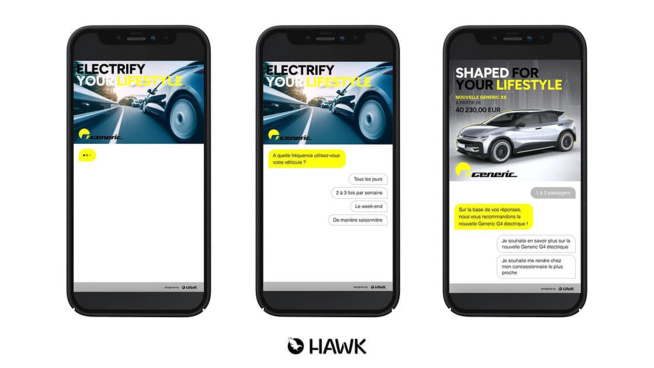 Diskuss : Hawk lance un format publicitaire conversationnel Diskuss : Hawk lance un format publicitaire conversationnel