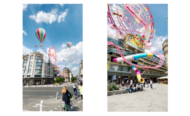 Snapchat utilise sa technologie de AR City Landmarker en France Snapchat utilise sa technologie de AR City Landmarker en France