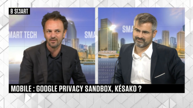 Bruno Van Boucq (Proxistore) et Jérôme Bouteiller (Ecran Mobile) Bruno Van Boucq (Proxistore) et Jérôme Bouteiller (Ecran Mobile)