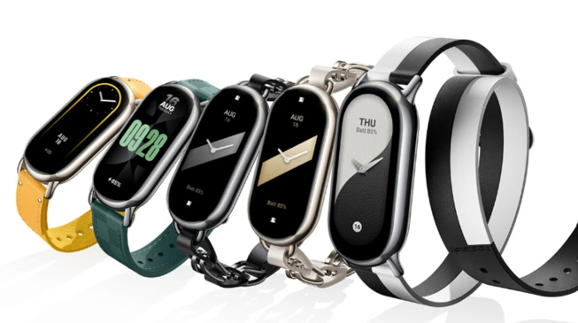 Xiaomi a annoncé l'arrivée en France de son bracelet Smart Band 8
