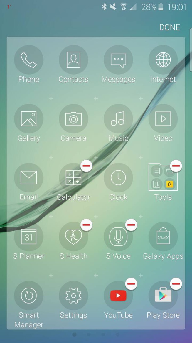 Galaxy S6 : Toutes les applis (sans exception) pourront être supprimées Galaxy S6 : Toutes les applis (sans exception) pourront être supprimées
