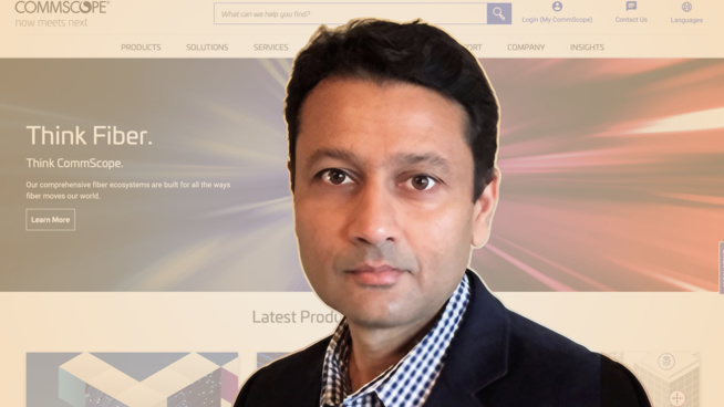 Upendra Pingle, Senior Vice President chez CommScope Upendra Pingle, Senior Vice President chez CommScope