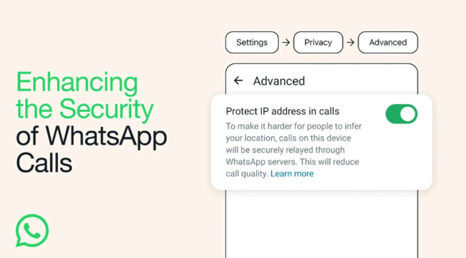 WhatsApp offre un moyen plus sécurisé de passer des appels téléphoniques
