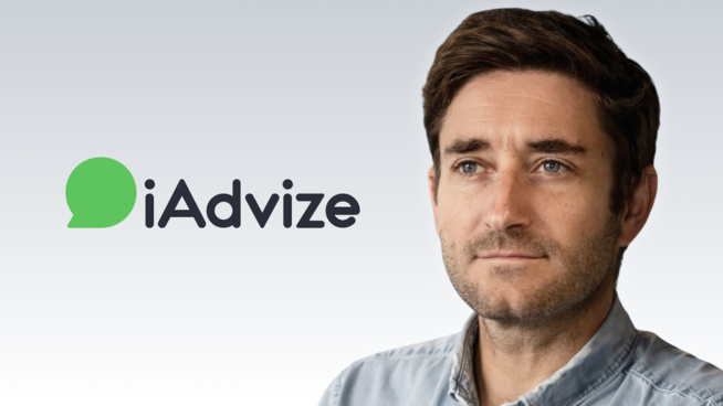 Julien Hervouët, CEO et fondateur d’iAdvize Julien Hervouët, CEO et fondateur d’iAdvize