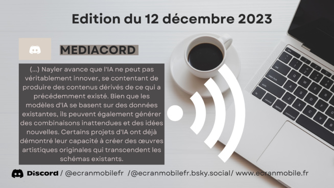 Mediacord du 12 décembre 2023 Mediacord du 12 décembre 2023