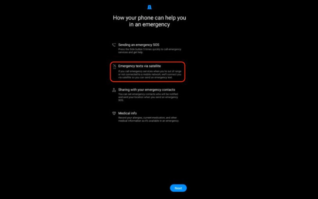 Samsung Galaxy S24 : arrivée Imminente des messages d'urgence par Satellite Samsung Galaxy S24 : arrivée Imminente des messages d'urgence par Satellite