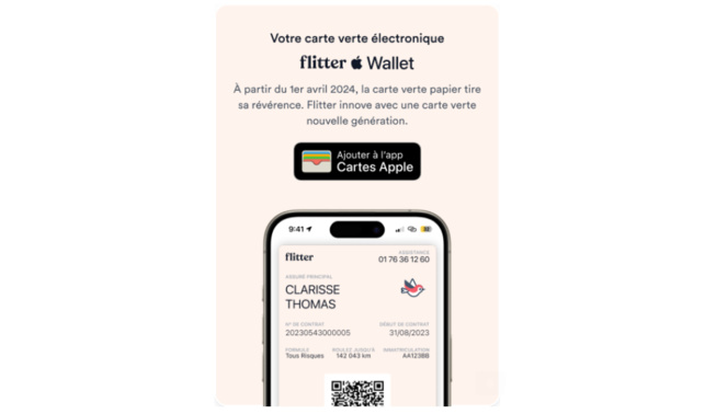 Flitter Innove avec une Version dématérialisée de la carte verte pour ses Assurés