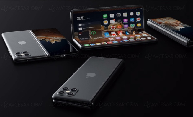 Apple explore le marché des smartphones pliables avec deux prototypes d'iPhone Apple explore le marché des smartphones pliables avec deux prototypes d'iPhone