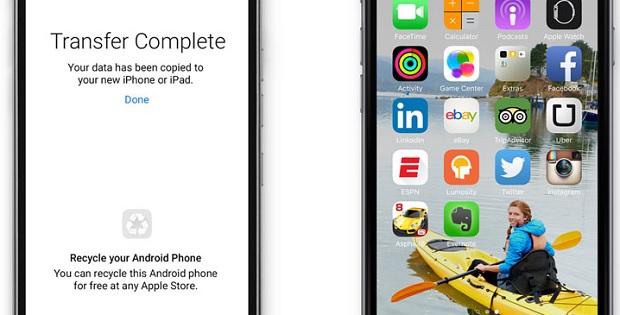 WWDC 15 - Apple va lancer une app pour migrer d'Android vers iOS