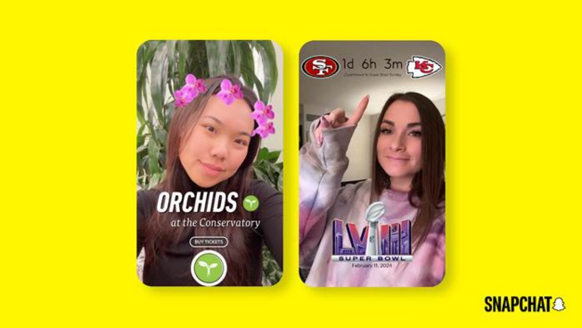 Snap dévoile les Sponsored AR Filters : une nouvelle frontière publicitaire sur Snapchat Snap dévoile les Sponsored AR Filters : une nouvelle frontière publicitaire sur Snapchat