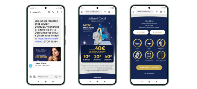 SMS Marketing : Wellpack génère plus de 5500 visites dans les bijouteries Julien d'Orcel SMS Marketing : Wellpack génère plus de 5500 visites dans les bijouteries Julien d'Orcel