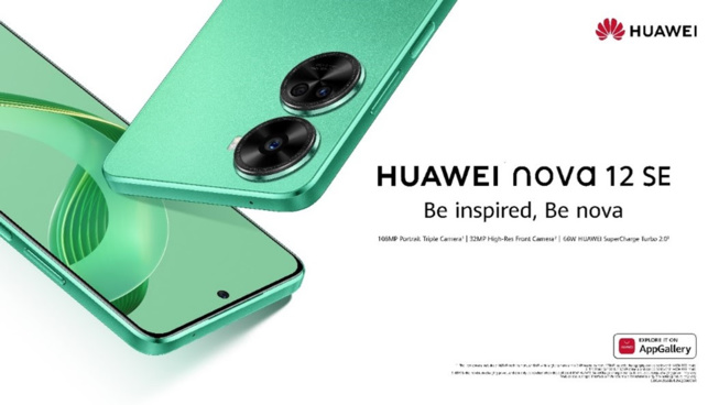 Huawei lance sa série "Super Slim, Super Selfie" avec la nova 12