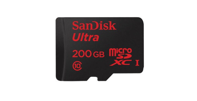 SanDisk lance une nouvelle carte MicroSD de 200Go sur Amazon, prix 240 $