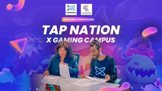 Le Gaming campus s'associe à TapNation