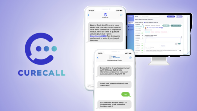 Curecall intègre la technologie Time2chat à ses solutions de suivi des patients