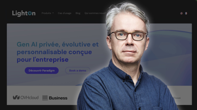 Laurent Daudet, Co-fondateur et Directeur Général de LightOn Laurent Daudet, Co-fondateur et Directeur Général de LightOn