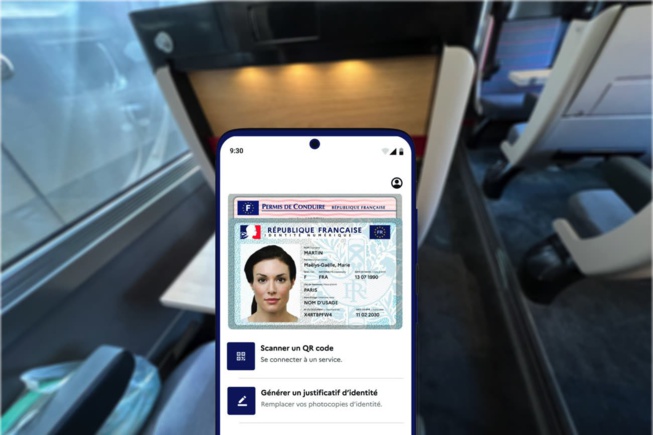 L'application "France Identité" désormais valide pour le contrôle d'identité dans les TGV-Intercités L'application "France Identité" désormais valide pour le contrôle d'identité dans les TGV-Intercités