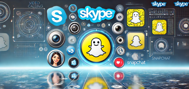 Snapchat intègre les lentilles AR dans les conversations Skype Snapchat intègre les lentilles AR dans les conversations Skype